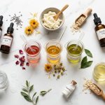 Cosmetic raw ingredients flat lay 1dc8185d9f